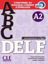 Abc delf a2 - livre + cd + appli-web - conforme au nouveau format d´epreuves - n/e 2021 - CLE INTERNATIONAL - PARIS