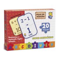 Abc Diver - Adiçoes E Subtraçoes Divertoys20 Pçs Abc Diver - Adiçoes E Subtraçoes Divertoys20 Pçs