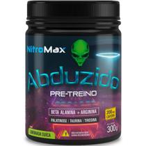 Abduzido Pré Treino Beta Alanina L arginina L taurina L tirosina e Cafeína 300g sabor Limonada Suiça Fisionutri