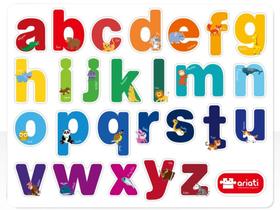 Abecedário Magnético Minúsculo Abecedário Magnético Minúsculo