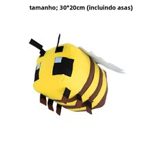 Abelha Amarela Kawaii Brinquedo De Pelúcia Minecraft Abelha Boneca De Pelúcia Crianças Aniversário