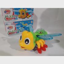 Abelha Dançante Brinquedo Musical Anda Dança Mexe Luz E Som