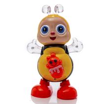 Abelha Dançante Brinquedo para Bebes Interativo Som Luz
