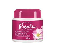 Abelha Rainha Creme Facial Clareador para Marcas Rosa Mosqueta 55gr Rosativ