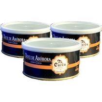 Abobora com Coco Cremosa TIA CARLA Lata 400g (3 latas)