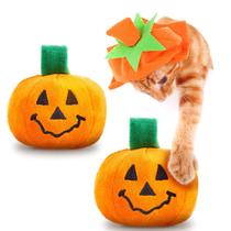 Abóbora de Catnip para o Dia de Ação de Graças - Brinquedo para Gato (2 Unidades)