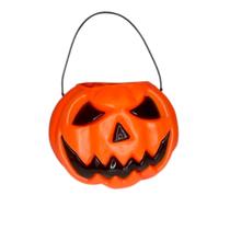 Abóbora Luxo Doces Travessuras Decoração Halloween 18cm