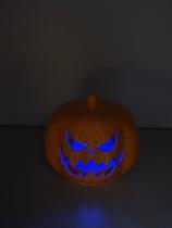 Abóbora Média Halloween com Vela LED Decorativa, Exclusiva, Edição Limitada, Decoração Abóbora Média Halloween com Vela LED Decorativa, Exclusiva, Edição Limitada, Decoração