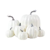 Abóboras De Espuma Artificiais Para Halloween, Decorações Artesanais DIY Para O Outono E Ação De Abóboras De Espuma Artificiais Para Halloween, Decorações Artesanais DIY Para O Outono E Ação De