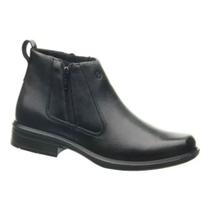 Abotinado Bota Sapato Masculino Em Couro Pegada 124774