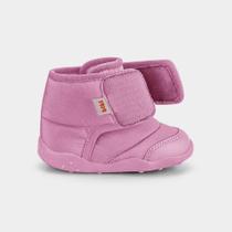 Abotinado Infantil Bibi Fisioflex Originals Drop Rosa