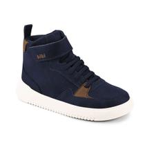 Abotinado Infantil Bibi New Way Azul Marinho de Couro 1192115 Abotinado Infantil Bibi New Way Azul Marinho de Couro 1192115