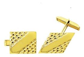 Abotoadura Camisa Paleto Pingente Maçom Maciço 1,8 Cm Ouro 18k k610