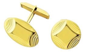 Abotoadura Maciço Camisa Paleto Pingente 1,8 Cm Ouro 18k K6