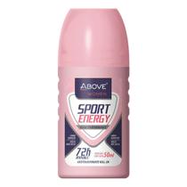 Above Desodorante Roll On Sport Energy Women Feminino Antitranspirante Uso 50ml Above Desodorante Roll On Sport Energy Women Feminino Antitranspirante Uso 50ml