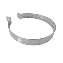 Abraçadeira 200mm Inox 430 8 Polegadas Duto Churrasqueira