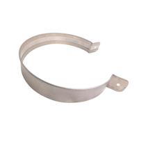 Abraçadeira 6 Polegadas Aço Inox 430 Brilhante Chaminé Du