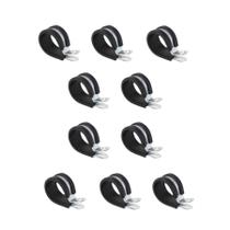 Abraçadeira Aço/Borracha 16x22 Mangueira 8mm Fixe com Segurança!