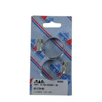 Abraçadeira aço carbono 19 a 27 mm para mangueira 3/4" com 2 peças