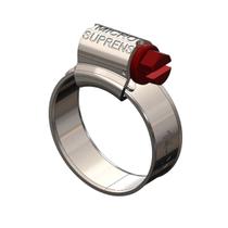 Abraçadeira Aço Carbono Fita 9mm 22x32mm 7/8x1.1/4 Suprens