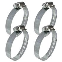 Abraçadeira Aço Galvanizado Rosca Sem Fim 14X22 - 14MM - 4 UND Borrachas Londrina