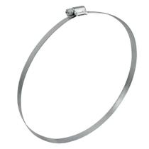 Abraçadeira Aço Galvanizado Rosca Sem Fim 241X260 - 14MM - 1 UND Borrachas Londrina