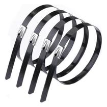 Abraçadeira Aço Inox Termotape 36,2cm X 4,6mm - Kit 4 Unids