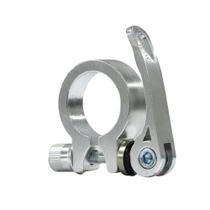 Abraçadeira canote selim al 31.8mm prata q/r