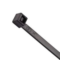 Abraçadeira Cinta 6x300mm Preta UV - Kit com 50 Unidades - Resistente ao Sol e Intempéries