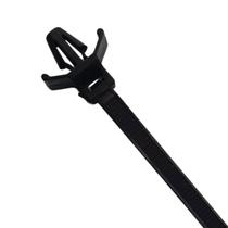 Abraçadeira cinta plástica presilha 13cm pct 100 un preto Abraçadeira cinta plástica presilha 13cm pct 100 un preto