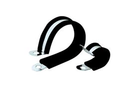 Abraçadeira com Borracha 22 mm Fita 15mm Aço Carbono - 10un