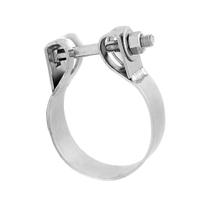 Abraçadeira cromada escapamento caminhão 4,5 polegadas s/ suporte Abraçadeira cromada escapamento caminhão 4,5 polegadas s/ suporte