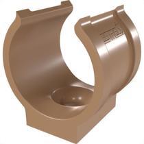 Abracadeira De Impacto Para Tubo Estrela Marrom 1'' 2029 - Kit C/30
