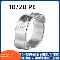 Abraçadeira De Mangueira De Alta Qualidade 5-20mm, Tipo Duplo Com Rosca Sem Fim, Para Combustível E Abraçadeira De Mangueira De Alta Qualidade 5-20mm, Tipo Duplo Com Rosca Sem Fim, Para Combustível E