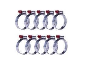 ABRAÇADEIRA DE METAL FITA 9 MM 14X22mm - KIT COM 10 UNIDADES