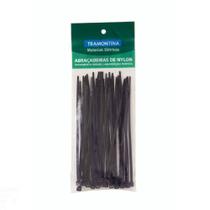 Abraçadeira De Nylon 140x3,4 Mm Tramontina Preta Tramontina Abraçadeira De Nylon 140x3,4 Mm Tramontina Preta Tramontina