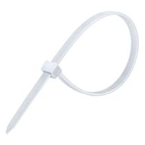 Abraçadeira De Nylon 150Mm X 2,5Mm Branca Com 100Un Rajix