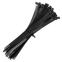 Abraçadeira de Nylon 150mm x 3,5mm Preta Pacote com 100 Unidades - Pier Telecom Abraçadeira de Nylon 150mm x 3,5mm Preta Pacote com 100 Unidades - Pier Telecom