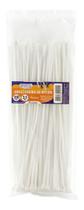 Abraçadeira De Nylon 200mm X 3,5mm - 100 Unidades - Branca Abraçadeira De Nylon 200mm X 3,5mm - 100 Unidades - Branca