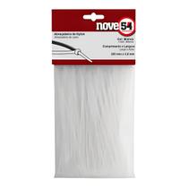 Abraçadeira de Nylon 200mm x 3,6mm Branca 100 Unid. Nove54