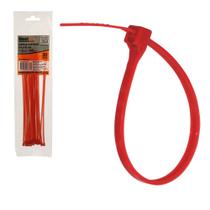 Abraçadeira de nylon 2,5 mm x 200 mm 20 peças - BFH2727 (Vermelho) Abraçadeira de nylon 2,5 mm x 200 mm 20 peças - BFH2727 (Vermelho)