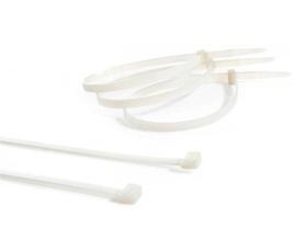 Abraçadeira de Nylon 2,5 x 100mm c/100 peças branco - MELFI