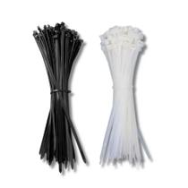 Abraçadeira de Nylon 3x100 Preto+Branco 100 unid