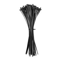 Abraçadeira de nylon 4,5mm x 280mm preta (cento)