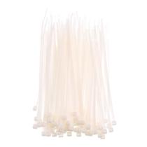Abraçadeira De Nylon 4,8X200 MM Branco 100 Unidades BemFixa Abraçadeira De Nylon 4,8X200 MM Branco 100 Unidades BemFixa