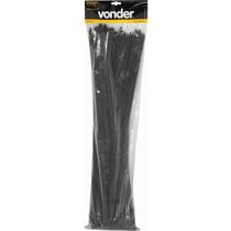 Abraçadeira de Nylon 640X12 Preta Conjunto com 100 peças - Vonder Abraçadeira de Nylon 640X12 Preta Conjunto com 100 peças - Vonder