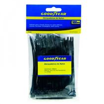 Abraçadeira de nylon 7,6 mm x 20 cm 100 peças - GYCTP021 Goodyear (Preto) Abraçadeira de nylon 7,6 mm x 20 cm 100 peças - GYCTP021 Goodyear (Preto)