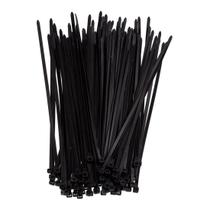 Abraçadeira De Nylon 7,6X370 MM Preto 100 Unidades BemFixa Abraçadeira De Nylon 7,6X370 MM Preto 100 Unidades BemFixa