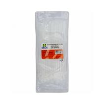 ABRACADEIRA DE NYLON BRANCA 2,5 x 200mm ABRACADEIRA DE NYLON BRANCA 2,5 x 200mm
