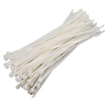 Abraçadeira de Nylon Branca 2,5X150mm Elite 100pçs